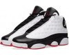 Nike Air Jordan 13 Retro белые с черным