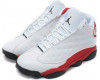Nike Air Jordan 13 Retro белые с красным