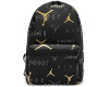 Рюкзак Nike Air Jordan цвет черный с золотом
