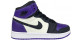 Nike Air Jordan 1 Mid Court Purple Black