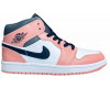 Nike Air Jordan 1 Retro Mid Peach Quartz